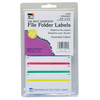 Charles Leonard File Folder Labels, Assorted, PK2976 45200